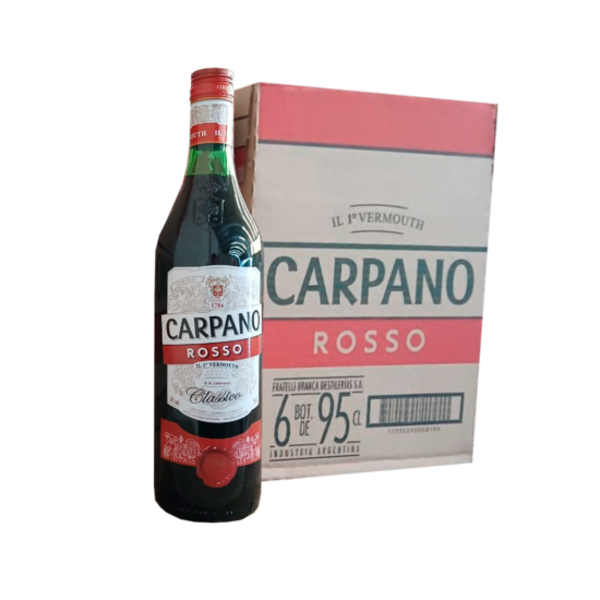 Carpano Rosse Vermouth Caja x 6