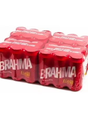 CERVEZA BRAHMA Pack x 12 latas 473cc