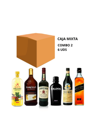 COMBO 2 CAJA MIXTA X 6 LICORES Y APERITIVOS