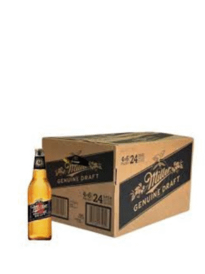 CERVEZA MILLER Caja x 24 botellas