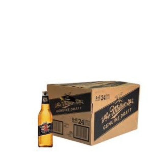 CERVEZA MILLER Caja x 24 botellas